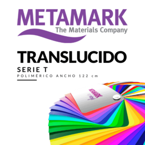 Vinilo de Rotulación Traslucido Polimérico ancho 1.22m