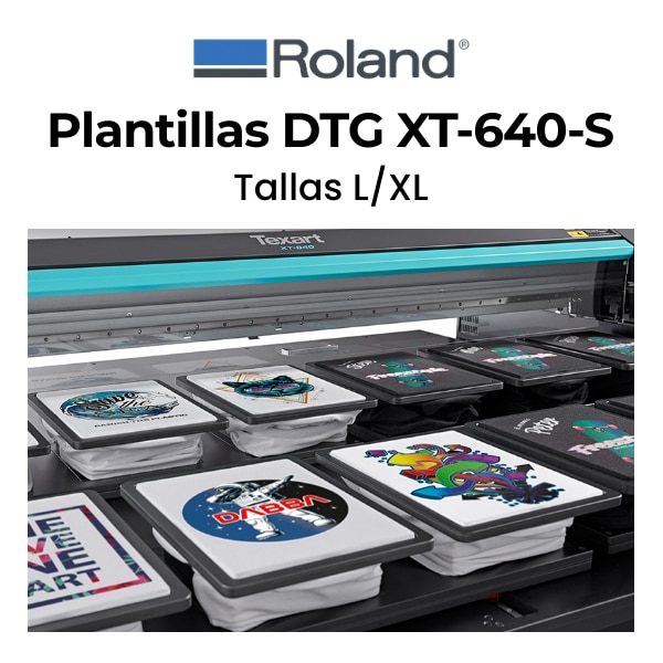 Plantilla para tallas L / XL - Área de impresión 300x400mm