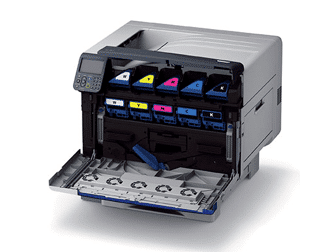 Impresora OKI Laser Color Pro PRO9541WT A3 toner blanco - Imagen 3