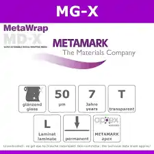 Laminado especial vehículos alta calidad MG-X