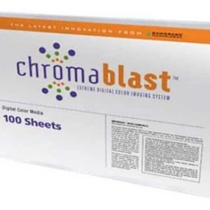 Paquete hojas CHROMABLAST A4-100 HOJAS