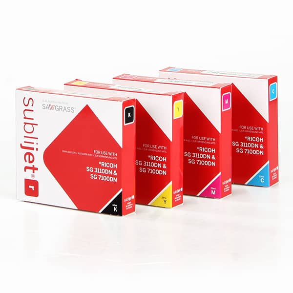 Tinta sublimacion RICOH SG3110DN/7100 (29 y 42 ml)