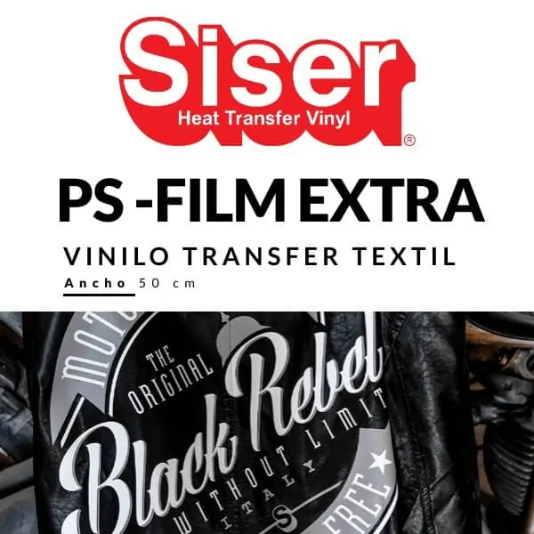 Vinilo Transfer Textil PS Film Extra - 50cm ancho.