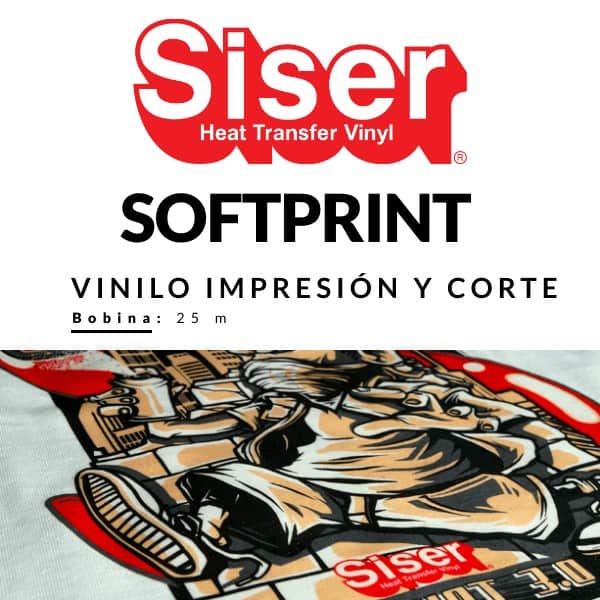 Vinilo textil impresión SOFT PRINT (Mate)