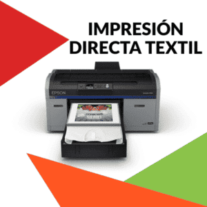 Impresión directa textil