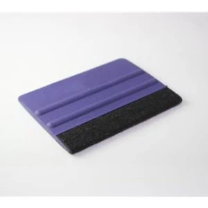 Espátula aplicación vinilo mixta plastico blanda + lana - MDT-ESPAT-MIXTA-LANA