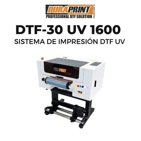 Impresora dtf 30 uv 1600