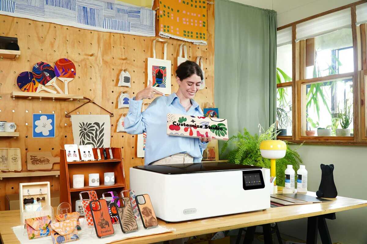 ADOR - Grabadora / cortadora láser, impresora a color. 10W/20W - Imagen 26