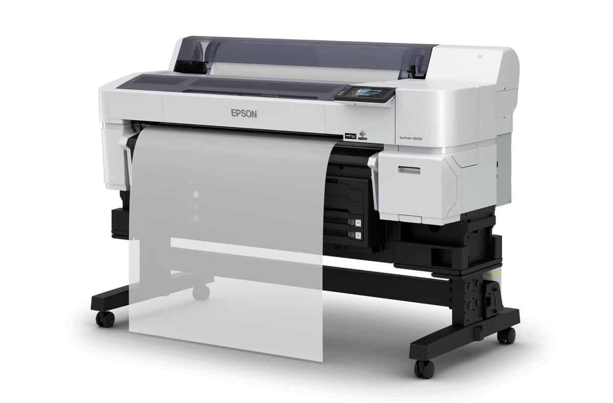 Cortadora de vinilo y plotter de impresión Epson con tecnología avanzada para señalización y decoraciones.