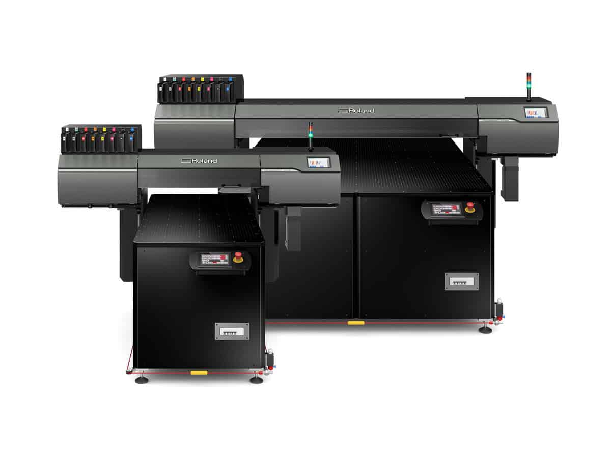 Impresora de gran formato Roland para impresión en vinilo y plotters de alta precisión. Soluciones profesionales para diseño y fabricación de vinilos adhesivos, carteles y señalización.