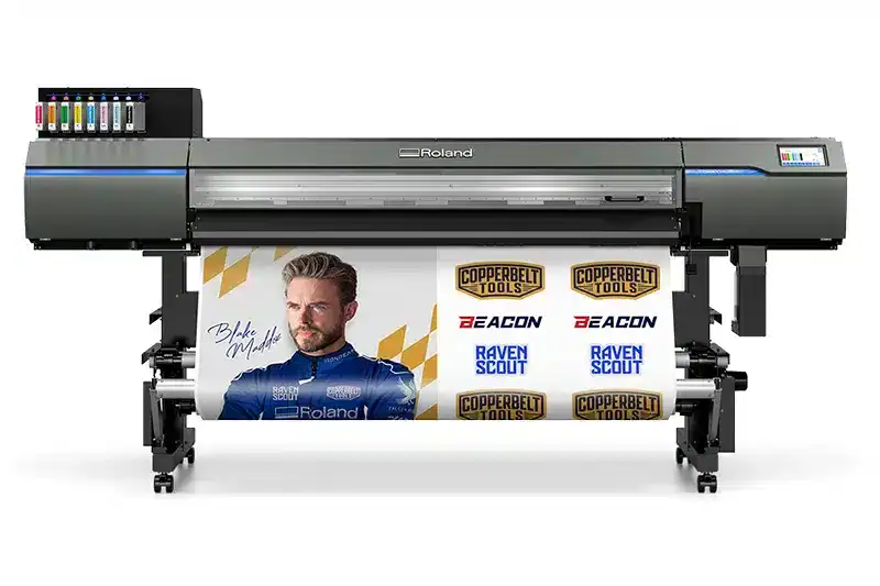 ROLAND la impresora de gran formato para vinilos y plotters de impresión, ideal para crear gráficos publicitarios, vinilos decorativos y señalización de alta calidad.