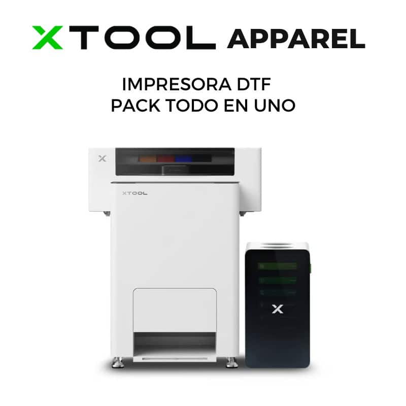 xTool Apparel Pack todo en uno