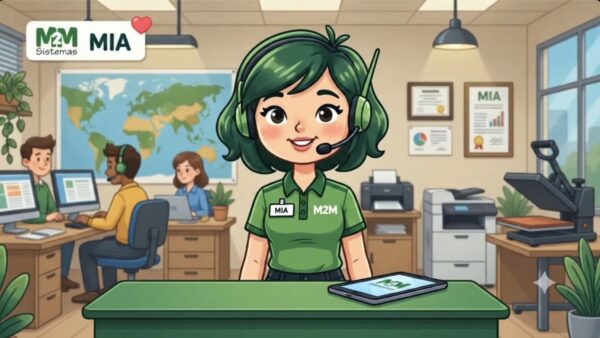 mIA, asistente virtual con IA de M2M Sistemas