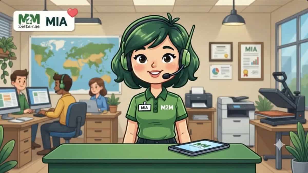 mIA, asistente virtual con IA de M2M Sistemas