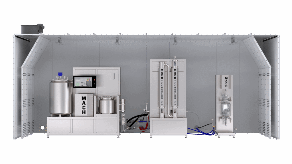Extraction of active compounds or active compounds EES-X-900-Turnkey-System