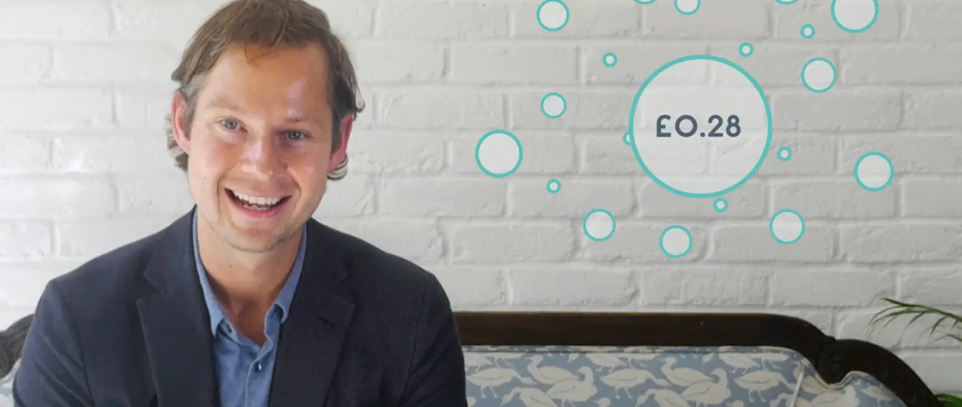 A sleek cosmetic bottle sits inside a pink rectangular box labeled Elegant, with soft shadows creating a clean, premium, and sophisticated product display.