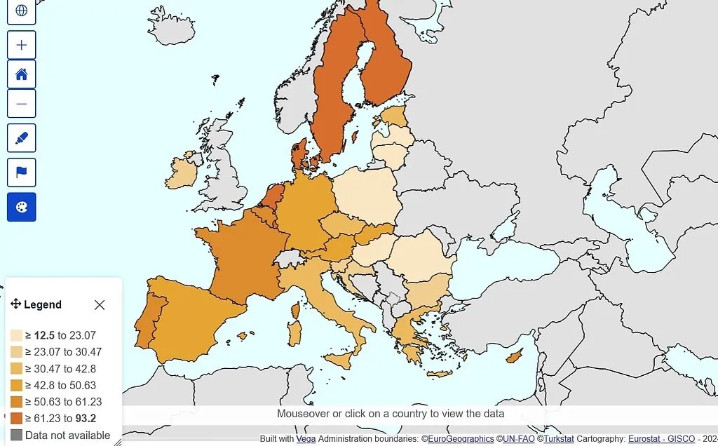 European mortgage rates
