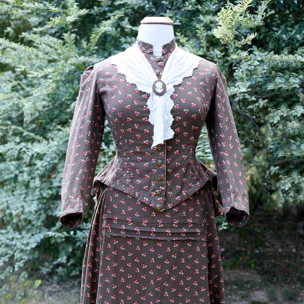 harvest bustle gown