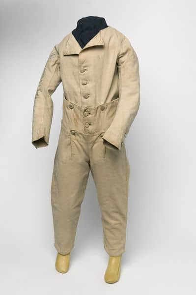 Boy's skeleton suit