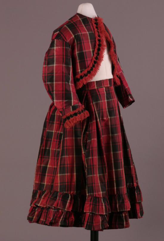 Girl's tartan dress