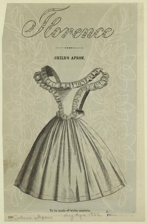 1860s pinafore