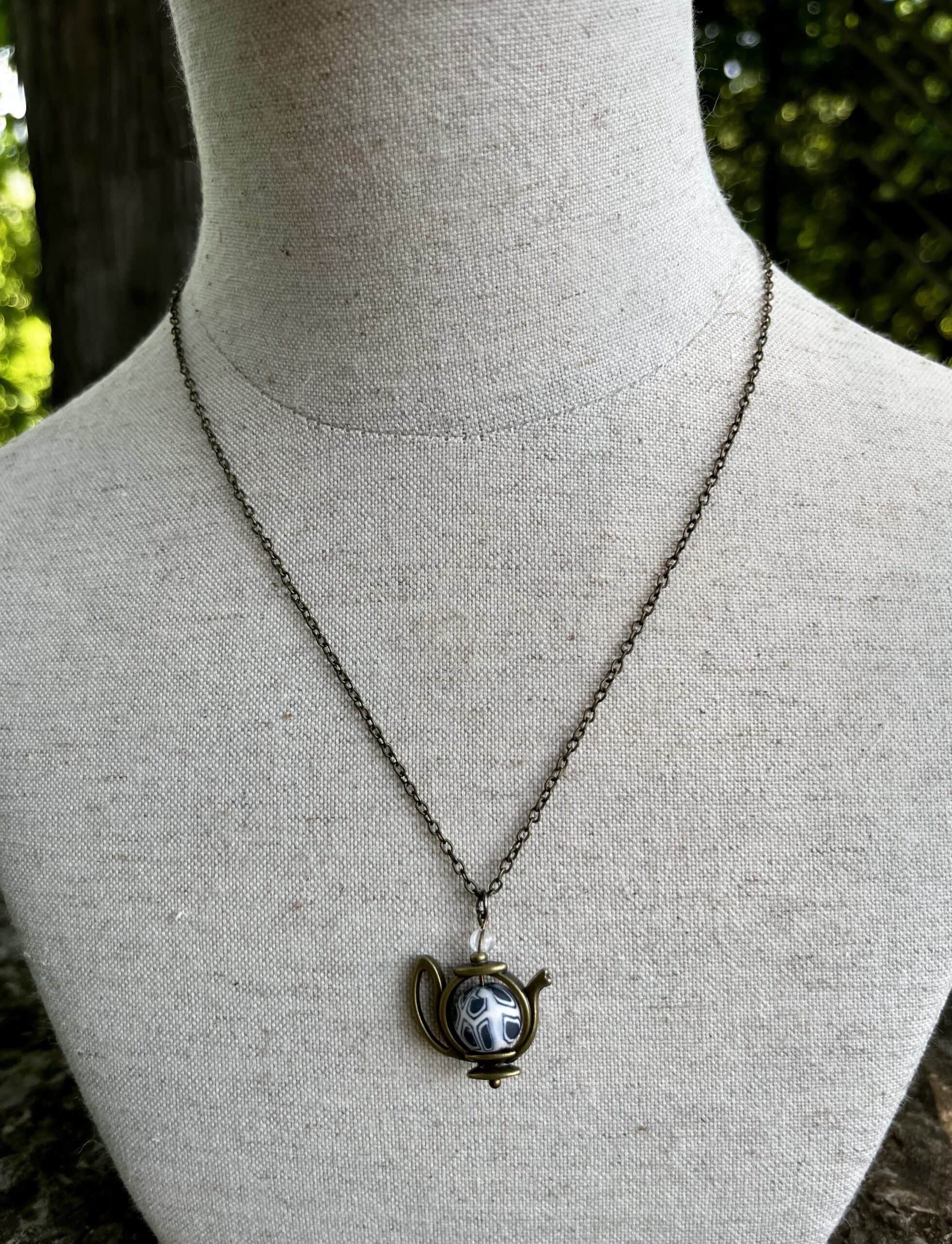Teapot Necklace