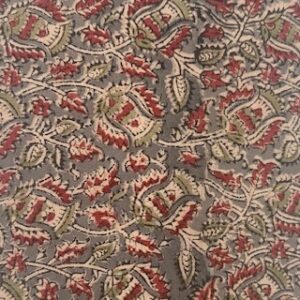 NEW! Block Print- Grey