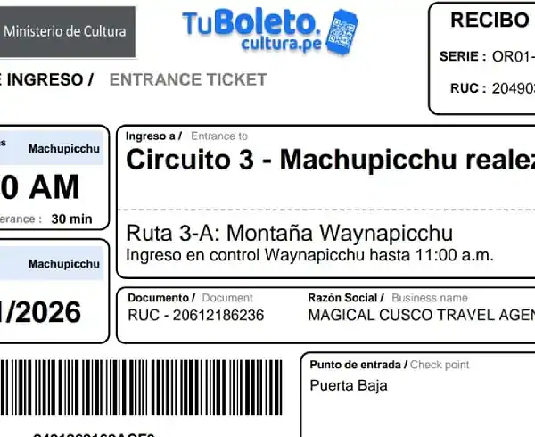 Machu Picchu Tickets: Official Entry, Circuits, Prices & Availability Guide