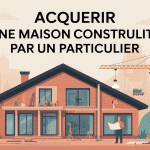 Acheter une maison construite par un particulier visuel stylisé