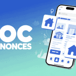 Illustration plateforme loc annonces smartphone SEO