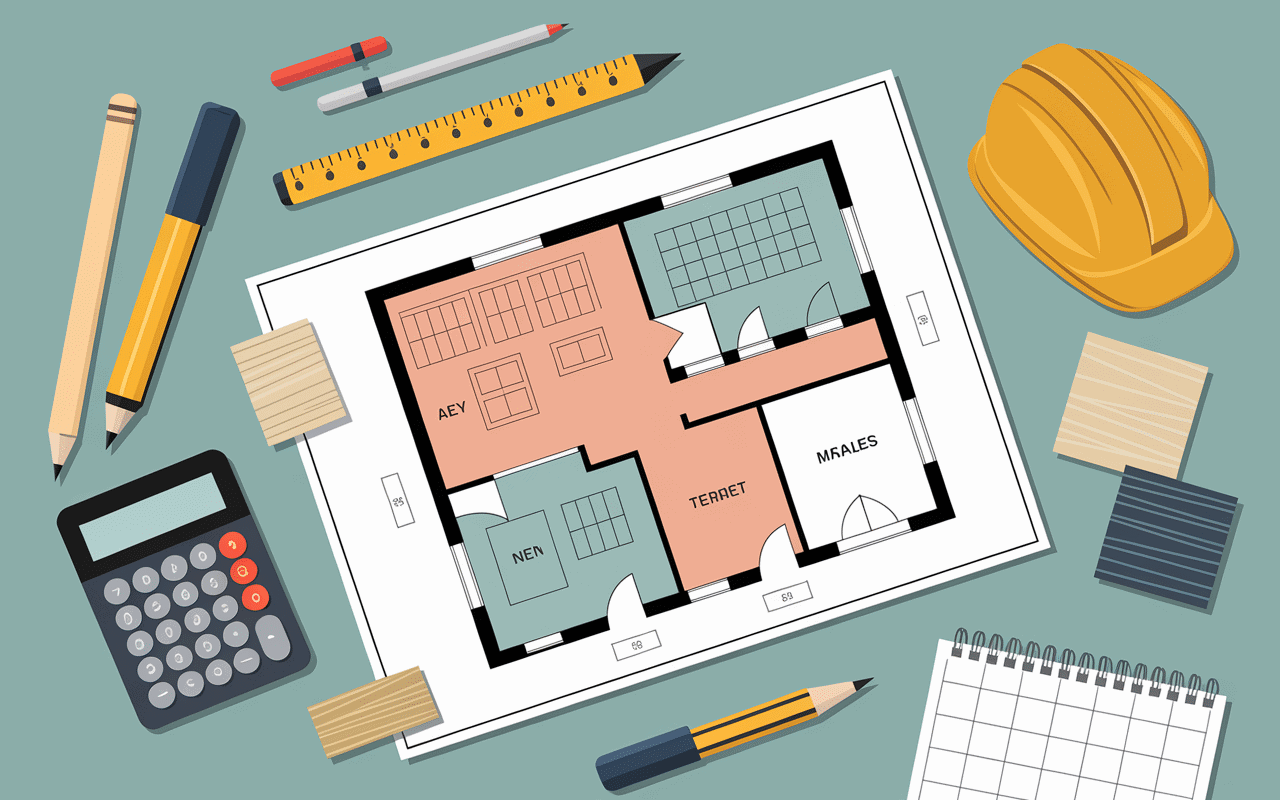 maison-chaleureuse.com travaux organisation plan maison outils