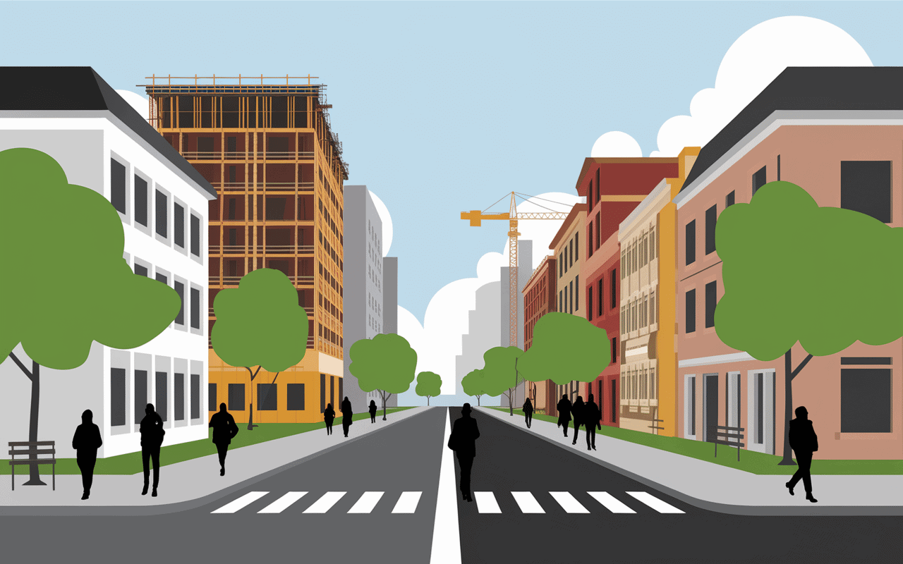 Quartier à éviter Bourg-en-Bresse secteur sensible en rénovation illustration