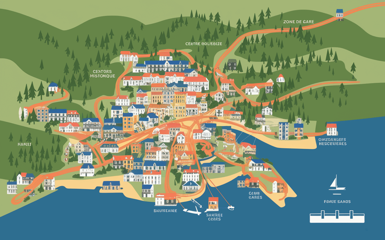 quartier a eviter saint-raphaël carte secteurs