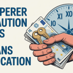 main avec clés et billets récupérer sa caution après 10 ans location