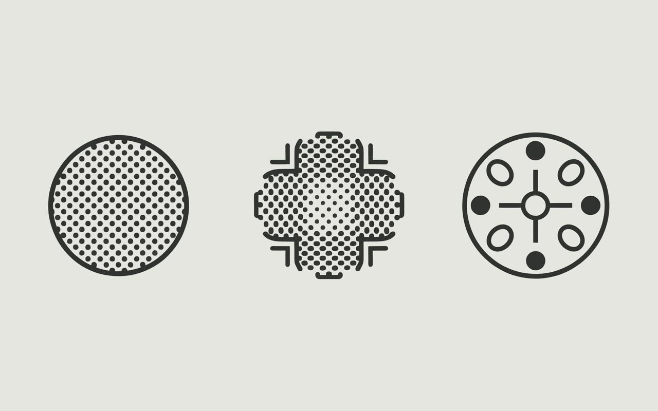 Différents types de drain pour mur de soutènement illustrés