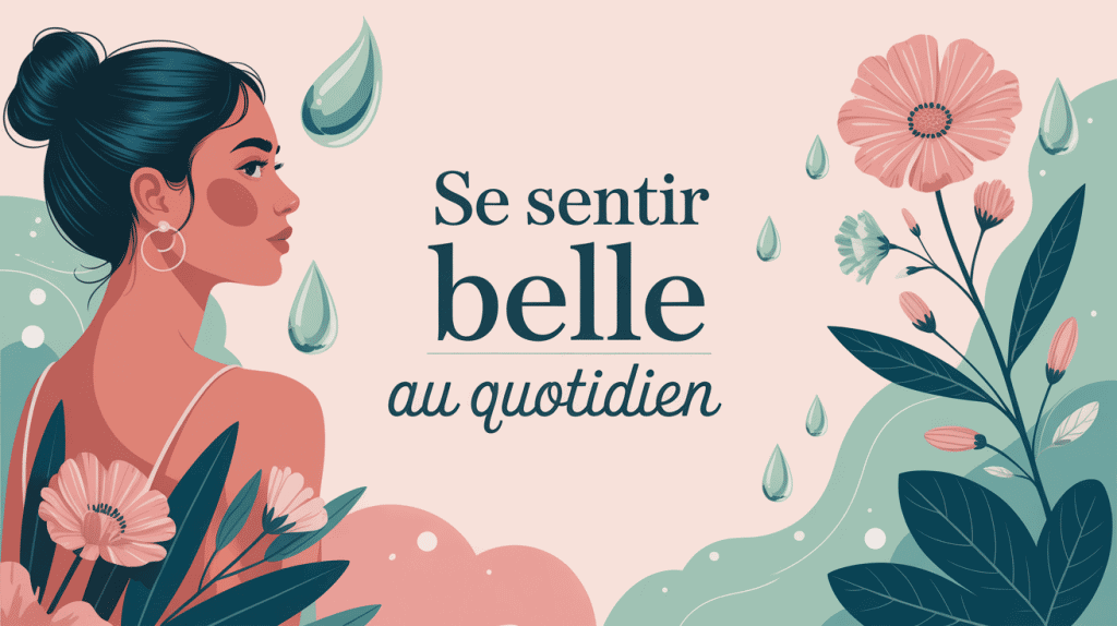 Comment etre belle illustration femme bien etre