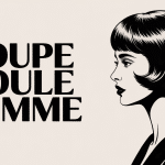 Portrait coupe boule femme cheveux courts profil