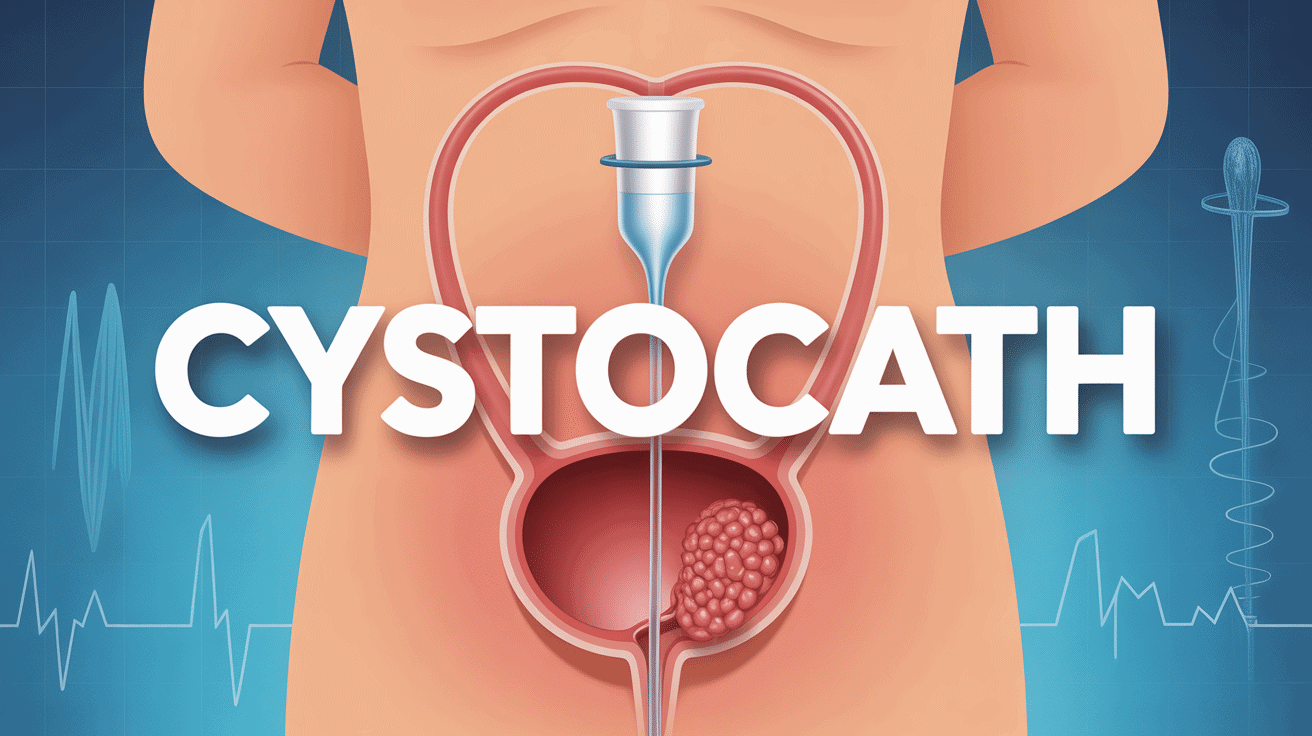 cystocath schéma sus-pubien professionnel
