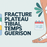 fracture plateau tibial temps de guérison forum genou calendrier