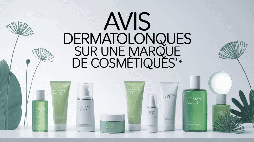 garancia avis dermatologue flacons cremes cosmetiques modernes