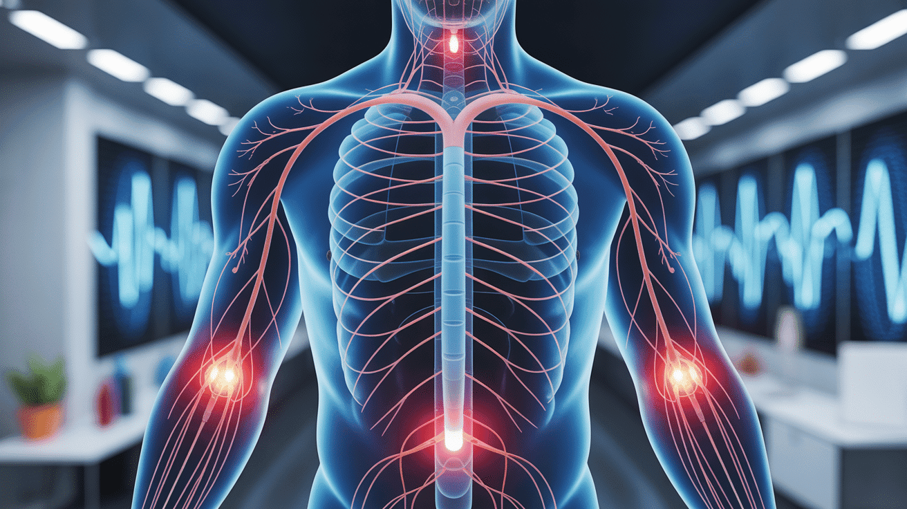 illustration médicale neuropathie des petites fibres espérance de vie