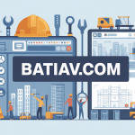 Illustration batiav.com plateforme mise en relation artisans