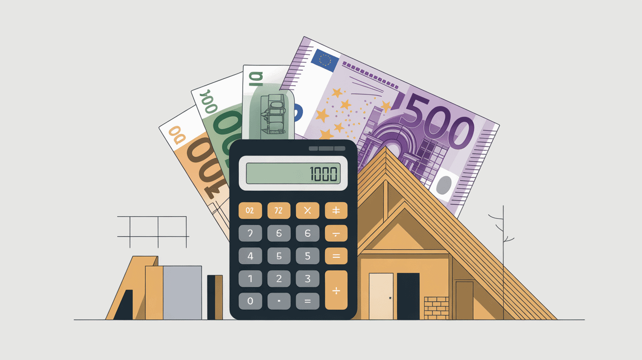 Coût construction maison en a matériaux plan euros