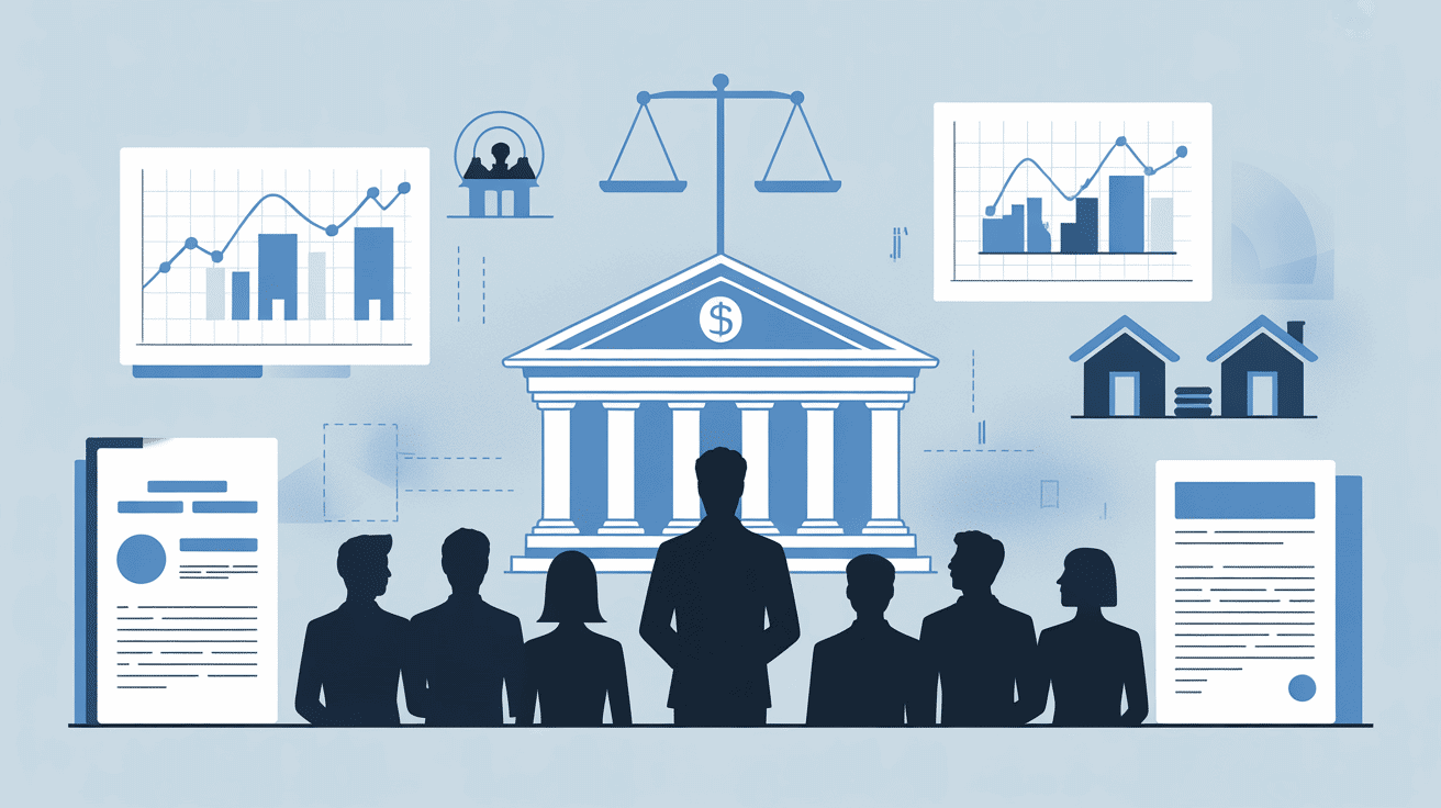 banque analyse credit immobilier pour une sci