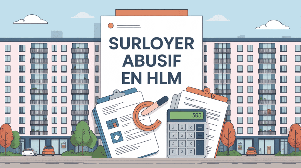 hlm surloyer abusif illustration immeuble calculatrice