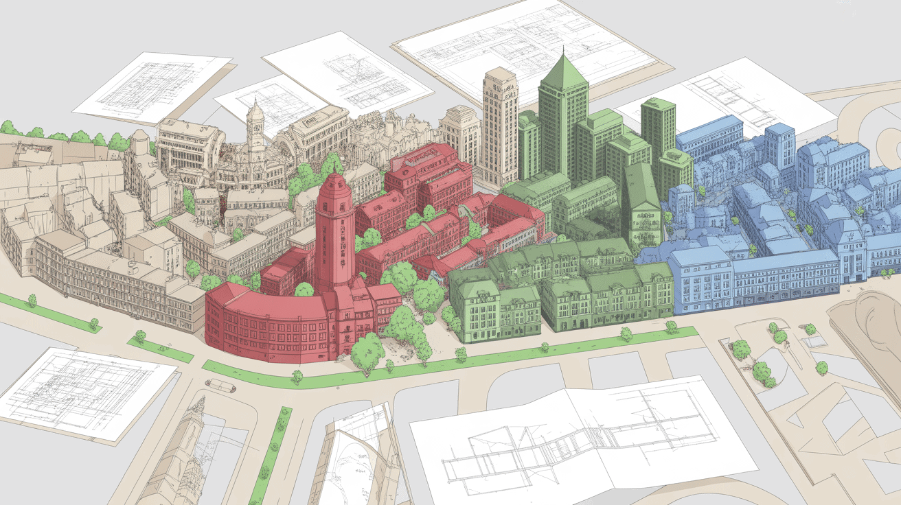 panorama urbain plan local d'urbanisme toulouse