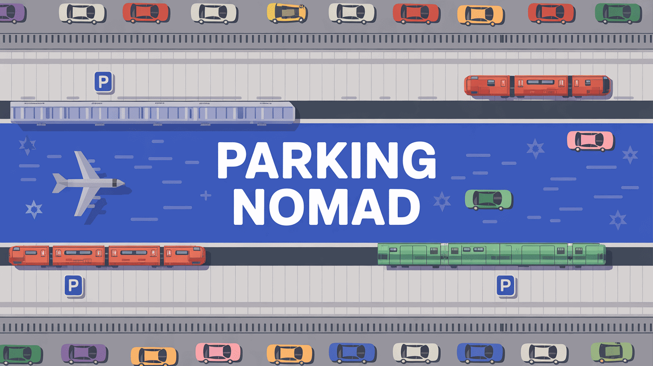 parking nomad gare moderne stationnement voitures