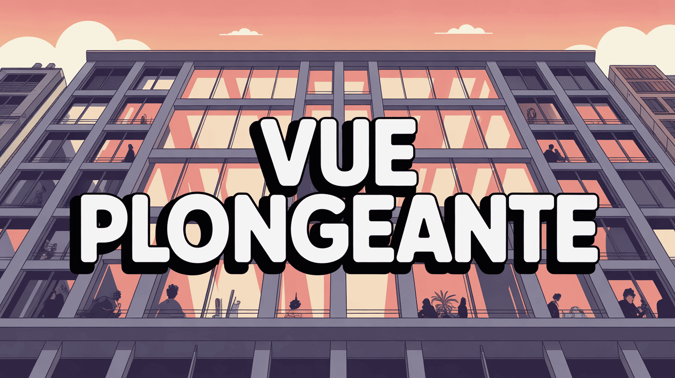 Vue plongeante immeuble perte d'intimité