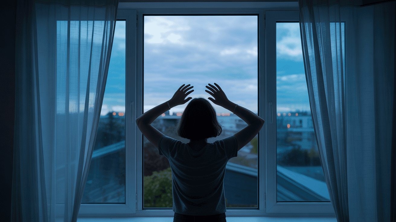 Perte d'intimité vue plongeante appartement