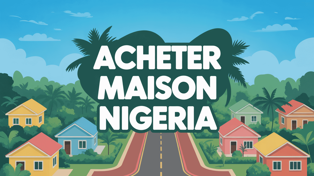 vue quartier résidentiel nigeria maison